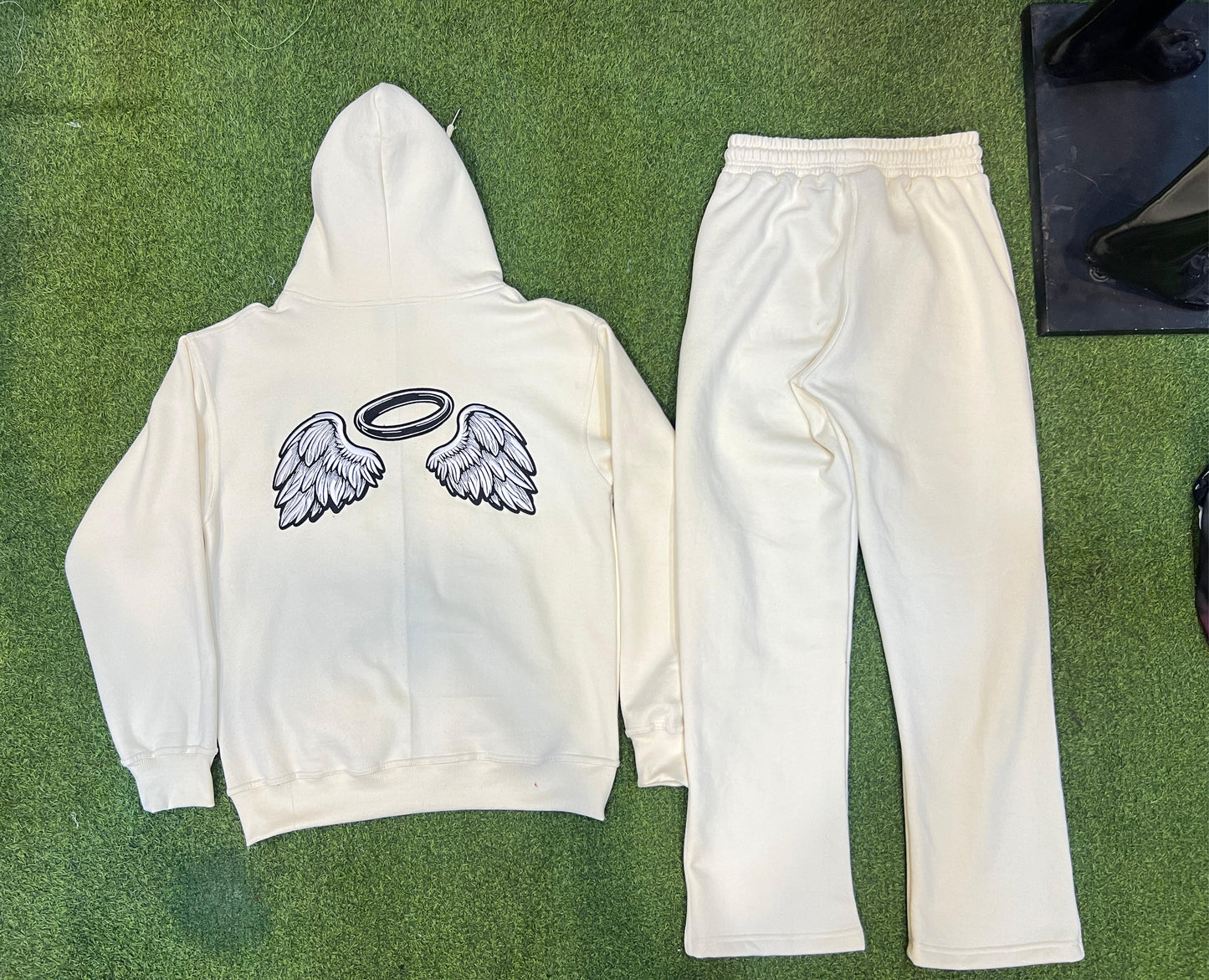 Cream Halo Tracksuit